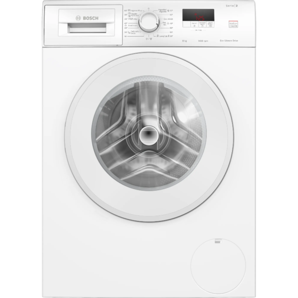 Lavadora Bosch WGE03400EP 8 kg 1400 rpm