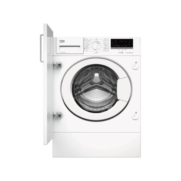 Lavadora de Carga Frontal Integrable Beko WITV8712X0W 8 kg 1400 rpm